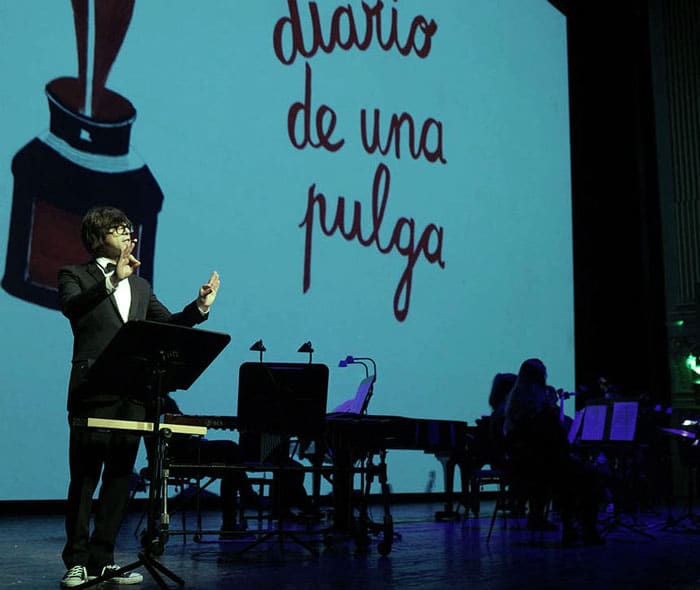 Teatro infantil de Luis Piedrahita Diario de una pulga